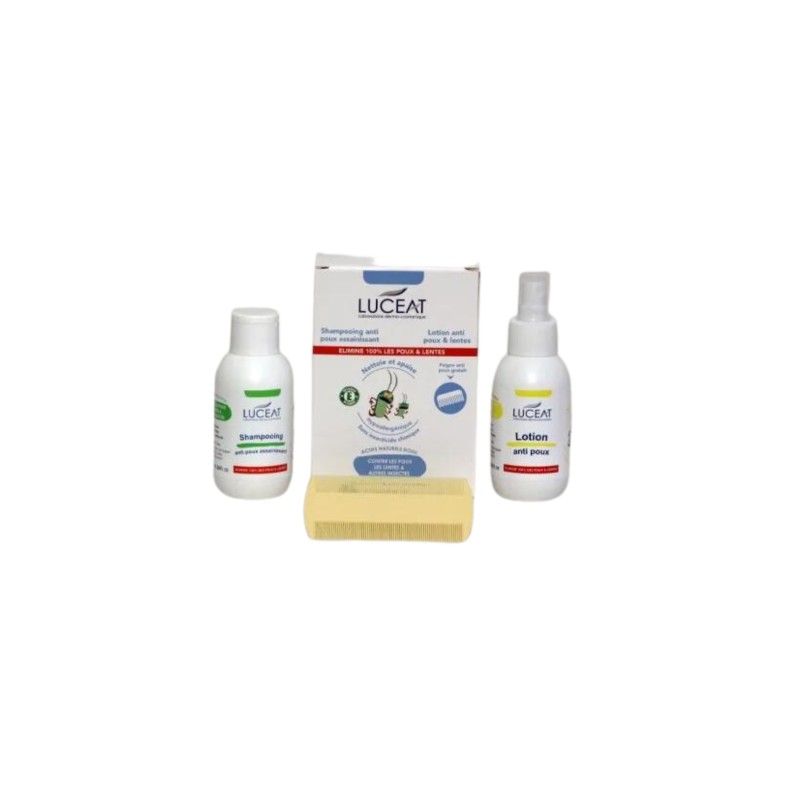LUCEAT KIT ANTI POUX 2 EN 1