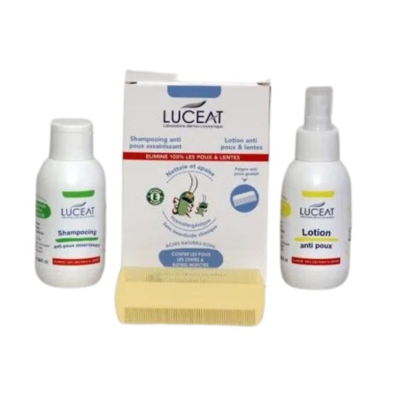 LUCEAT KIT ANTI POUX 2 EN 1