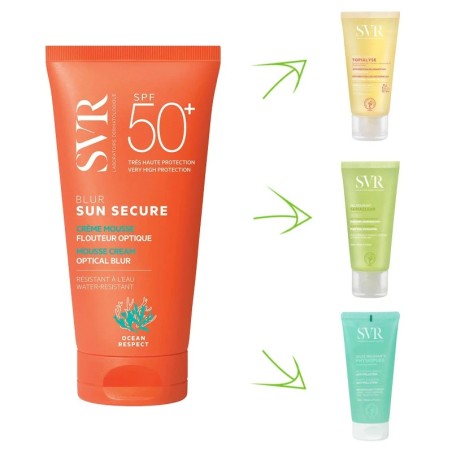 SVR SUN SECURE CREME SPF50+ 50ML + GEL MOUSSANT 55ML OFFERT