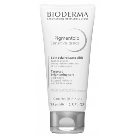 BIODERMA PIGMENTBIO SENSITIVE AREAS SOIN ECLAIRCISSANT CIBLE 75 ML