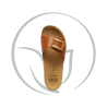SCHOLL MONTEREY MULE COGNAC