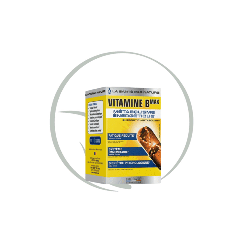 ERIC FAVRE VITAMINE B MAX MÉTABOLISME ÉNERGÉTIQUE 30 GELULES