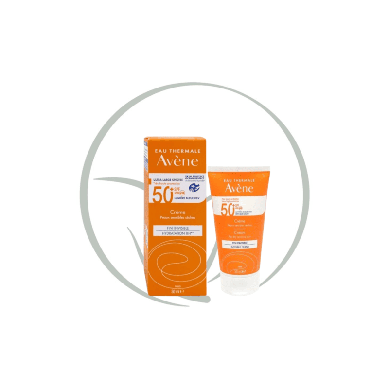 AVENE CREME SOLAIRE SPF50+ HYDRATATION 8H, FINI INVISIBLE 50ML