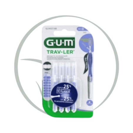 GUM TRAV-LER BROSSETTE INTERDENTAIRE X4 0.6MM 1312