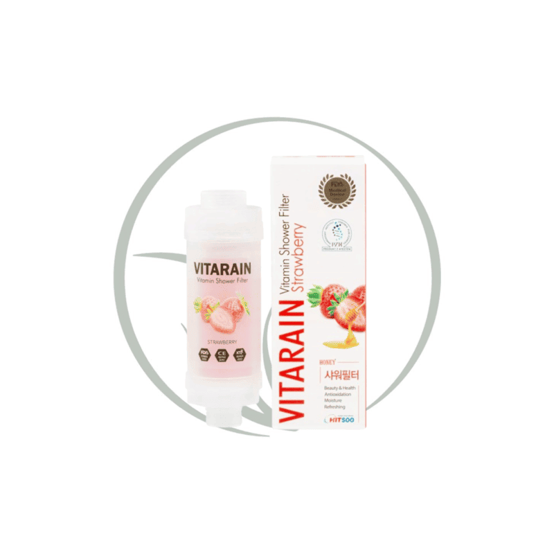 VITARAIN FILTRE DE DOUCHE À LA VITAMINE À LA FRAISE