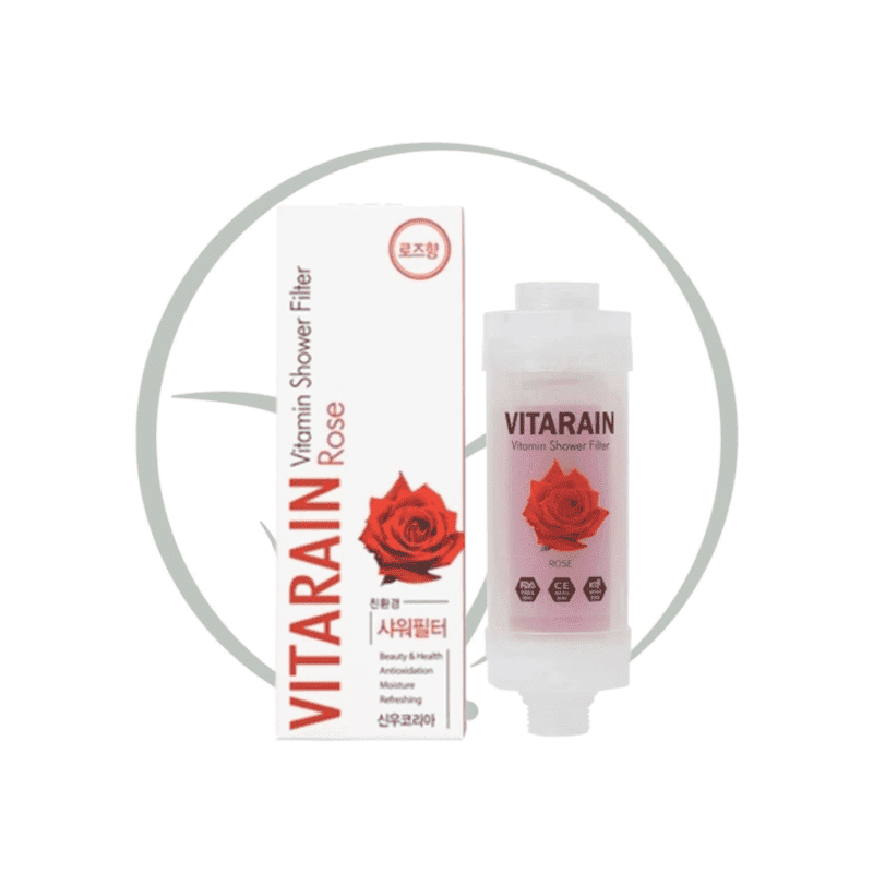 VITARAIN FILTRE DE DOUCHE À LA VITAMINE À LA ROSE