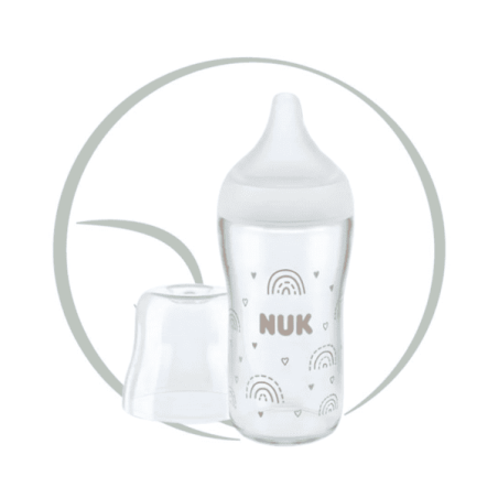 NUK PERFECT MATCH BIBERON GLASS 3M+ 230ML
