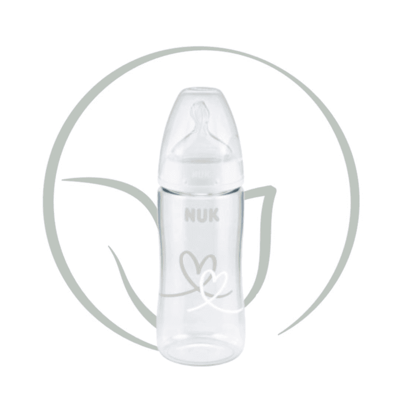 NUK FIRST CHOICE+ BIBERON TEMPERATURE CONTROL 0-6M 300ML - COEUR