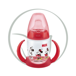 NUK TASSE D'APPRENTISSAGE MICKEY 6-18M 150ML - ROUGE