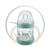 NUK FOR NATURE TASSE SILICONE 6M+ 150ML - VERT