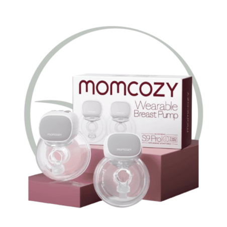 MOMCOZY S9 PRO TIRE LAIT ELECTRIQUE PORTABLE AVEC 4 TAILLES - 2 LOTS