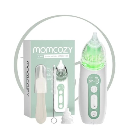 MOMCOZY ASPIRATEUR NASAL ELECTRIQUE BEBE – NETTOYAGE DOUX ET EFFICACE