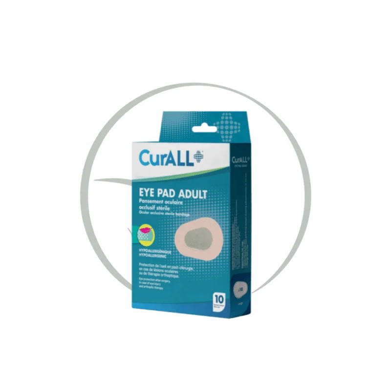 CURALL PANSEMENT OCULAIRE STÉRILE 50MM*62
