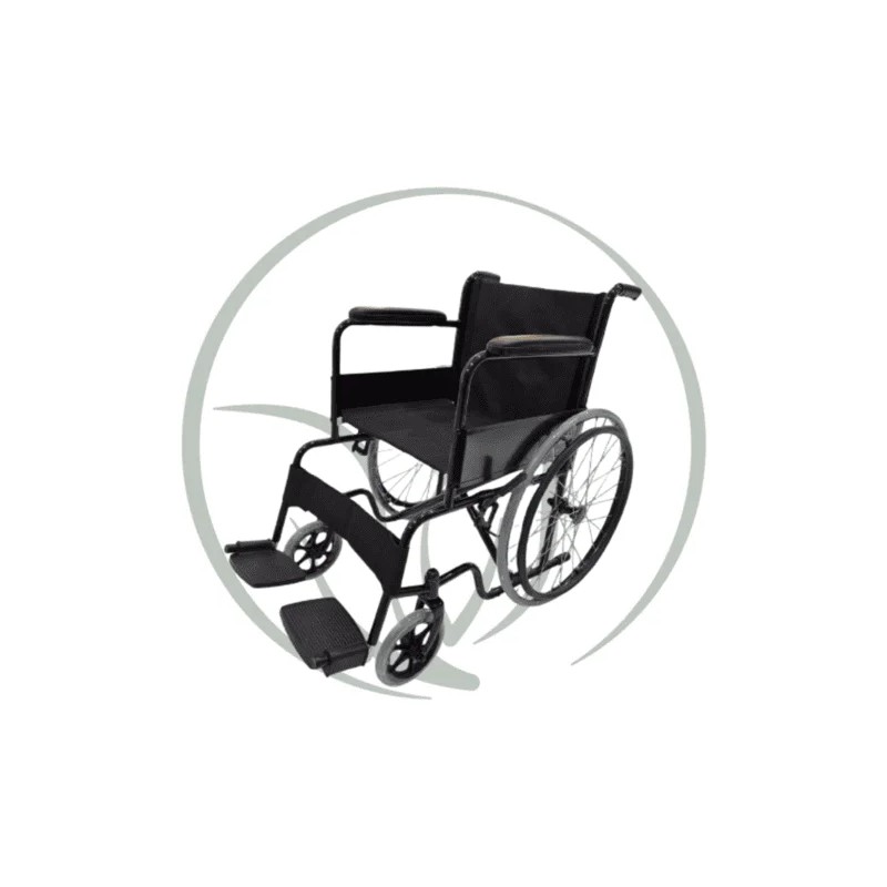 FAUTEUIL ROULANT STANDARD AVEC ROUES SIMPLES MOM 875-46 S