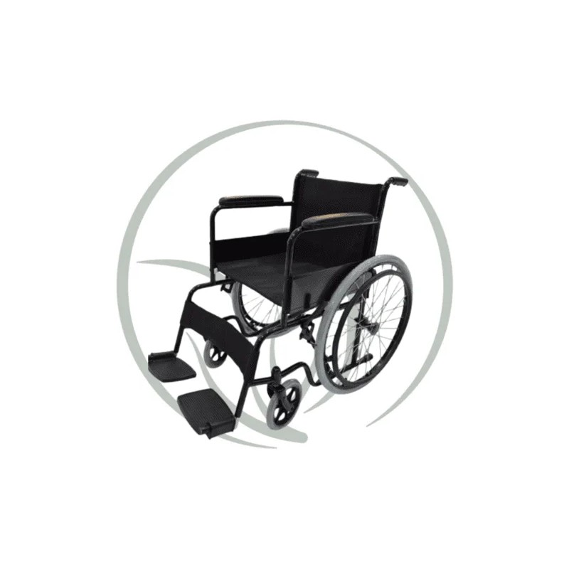 FAUTEUIL ROULANT STANDARD AVEC ROUES GONFLABLES MOM 875-46 G