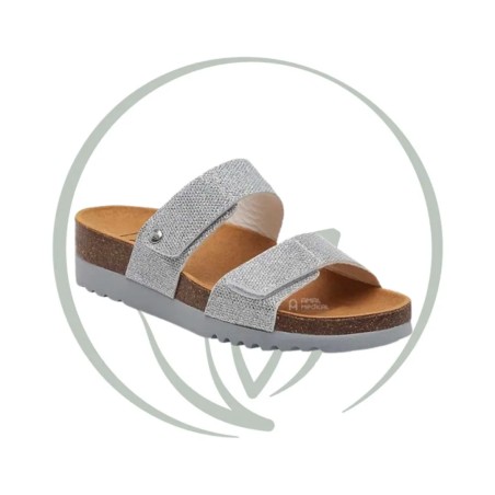 SCHOLL LUSAKA 2.0 - MULE ORTHOPÉDIQUE FEMME ARGENT - 40