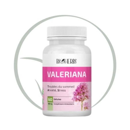 BIOHERBS VALERIANA 60 GÉLULES