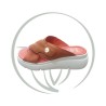 SCHOLL BALI CROSS STRAPS BRIQUE - 37