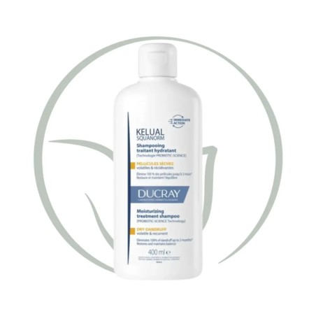 DUCRAY KELUAL SQUANORM SHAMPOOING PELLICULES SECHES 200ML