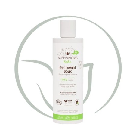 ALPHANOVA GEL LAVANT DOUX BIO 200ML
