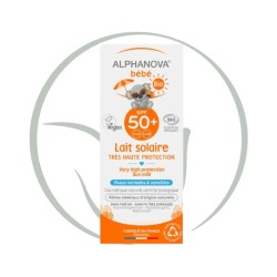 ALPHANOVA ECRAN BEBE BIO LAIT SOLAIRE SPF50+ 50GR