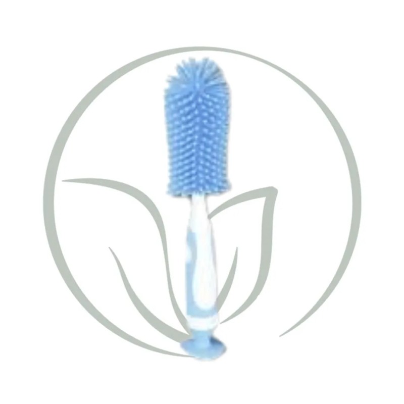BAMBINI GOUPILLON 2EN1 0M+ EN SILICONE - Bleu