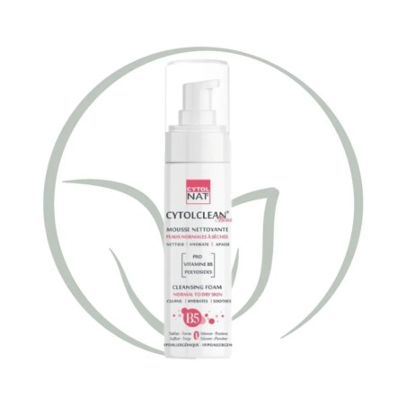 CYTOL CLEAN MOUSSE NETTOYANTE PEAUX NORMALES A SECHES 150ML