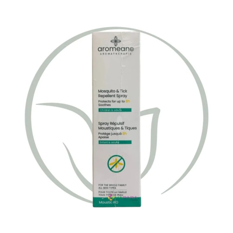 AROMEANE SPRAY REPULSIF MOUSTIQUES ET TIQUES PROTECTION 8H