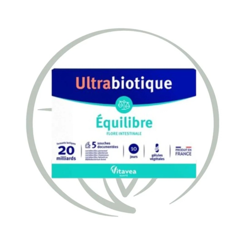 VITAVEA ULTRABIOTIQUE EQUILIBRE 10 GELULES