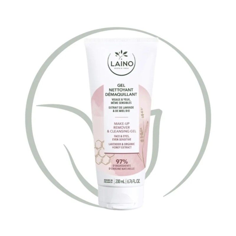 LAINO GEL NETTOYANT DEMAQUILLANT 200ML