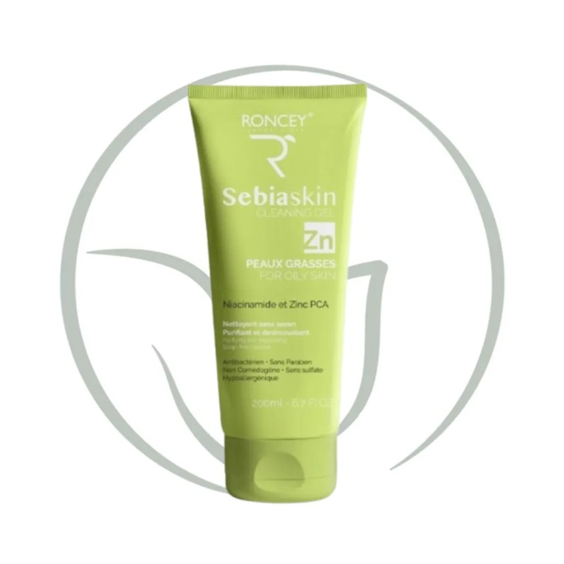 RONCEY SEBIASKIN GEL NETTOYANT PEAUX GRASSES 200ML