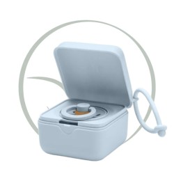 BIBS PACIFIER BOX A SUCETTES BABY - BLUE