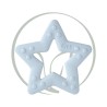 BIBS BABY BITIE ANNEAU DENTITION ETOILE - BLUE