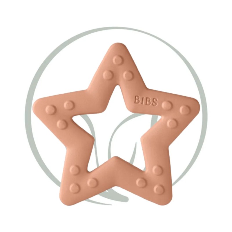 BIBS BABY BITIE ANNEAU DENTITION ETOILE - PECHE