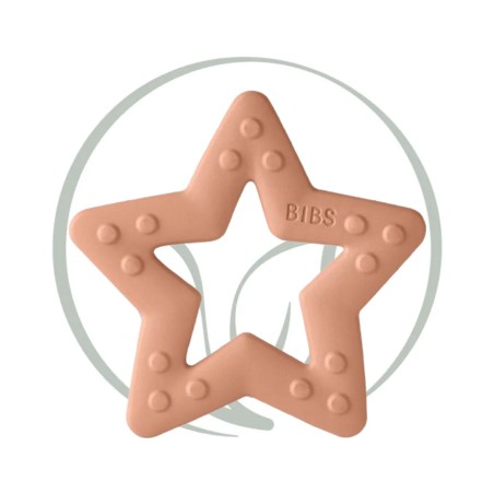 BIBS BABY BITIE ANNEAU DENTITION ETOILE - PECHE