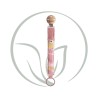 BIBS PACIFIER CLIP A SUCETTES ATTACHE SUCETTE - ROSE