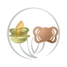 BIBS 02 SUCETTES COUTURE PACIFIER TAILLE 2 0M