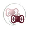 BIBS LOT 2 SUCETTES SUPREME SIZE 2 - PINK PLUM ELDERBERRY