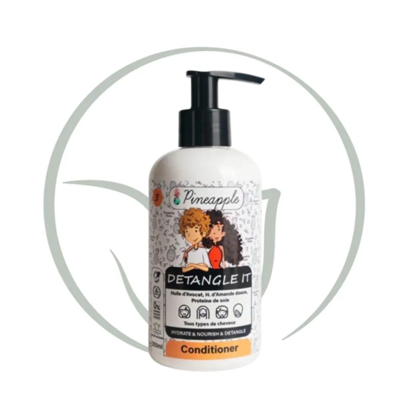PINEAPPLE APRES-SHAMPOOING DEMELANT ADULTE “DETANGLE IT” 250ML