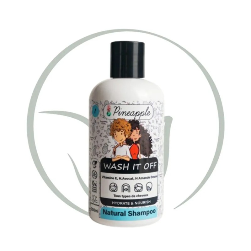 PINEAPPLE SHAMPOOING KIDS "WASH IT OFF" 250 ML