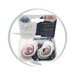 CANPOL BABIES 2 SUCETTES UNIVERSELLES BONJOUR PARIS 0-18M - 6-18M BONJOUR PARIS 22/648 ROSE