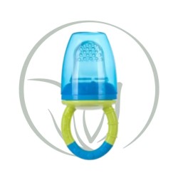 CANPOL BABIES SUCETTE A FRUITS EN SILICONE 6 MOIS+ - BLEU