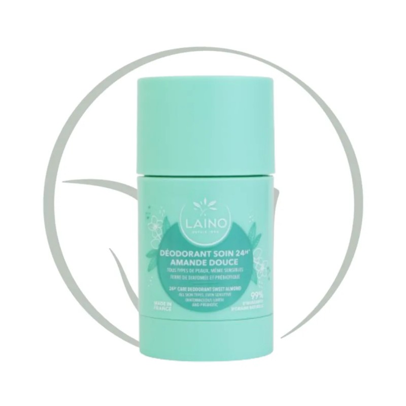LAINO DEODORANT SOLIDE AMANDE DOUCE 60GR