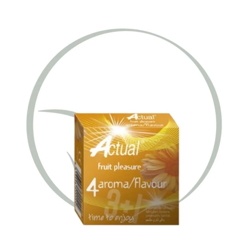 ACTUAL PRÉSERVATIF FRUIT PLEASURE BOITE DE 4