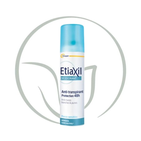 ETIAXIL AEROSOL DEODORANT ANTI-TRANSPIRANT 48H ANTI-TRACES 150ML