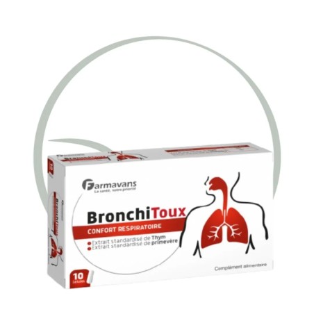 FARMAVANS BRONCHITOUX 10 GELULES
