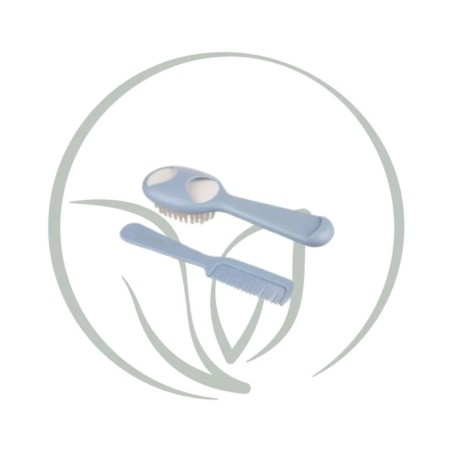 CANPOL BABIES BROSSE ET PEIGNE BÉBÉ - BLEU