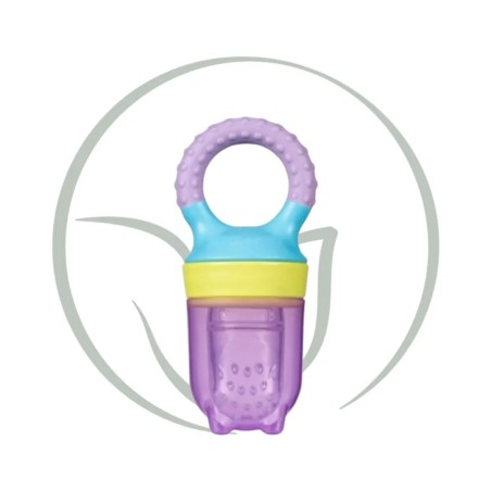 WEE BABY SUCETTE A FRUIT EN SILICONE 6M+ REF.207-F - MAUVE