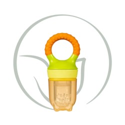 WEE BABY SUCETTE A FRUIT EN SILICONE 6M+ REF.207-F - ORANGE