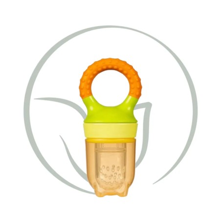 WEE BABY SUCETTE A FRUIT EN SILICONE 6M+ REF.207-F - ORANGE